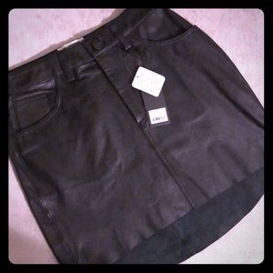 free people gen leather
